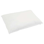 vidaXL Winterbettdecke mit Kissen 3 pcs Weiß Daunenfeder