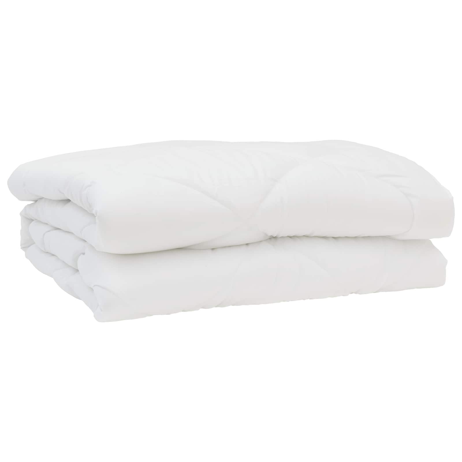 vidaXL Sommerdecke mit Kissen 3 pcs Weiß Mikrofaser