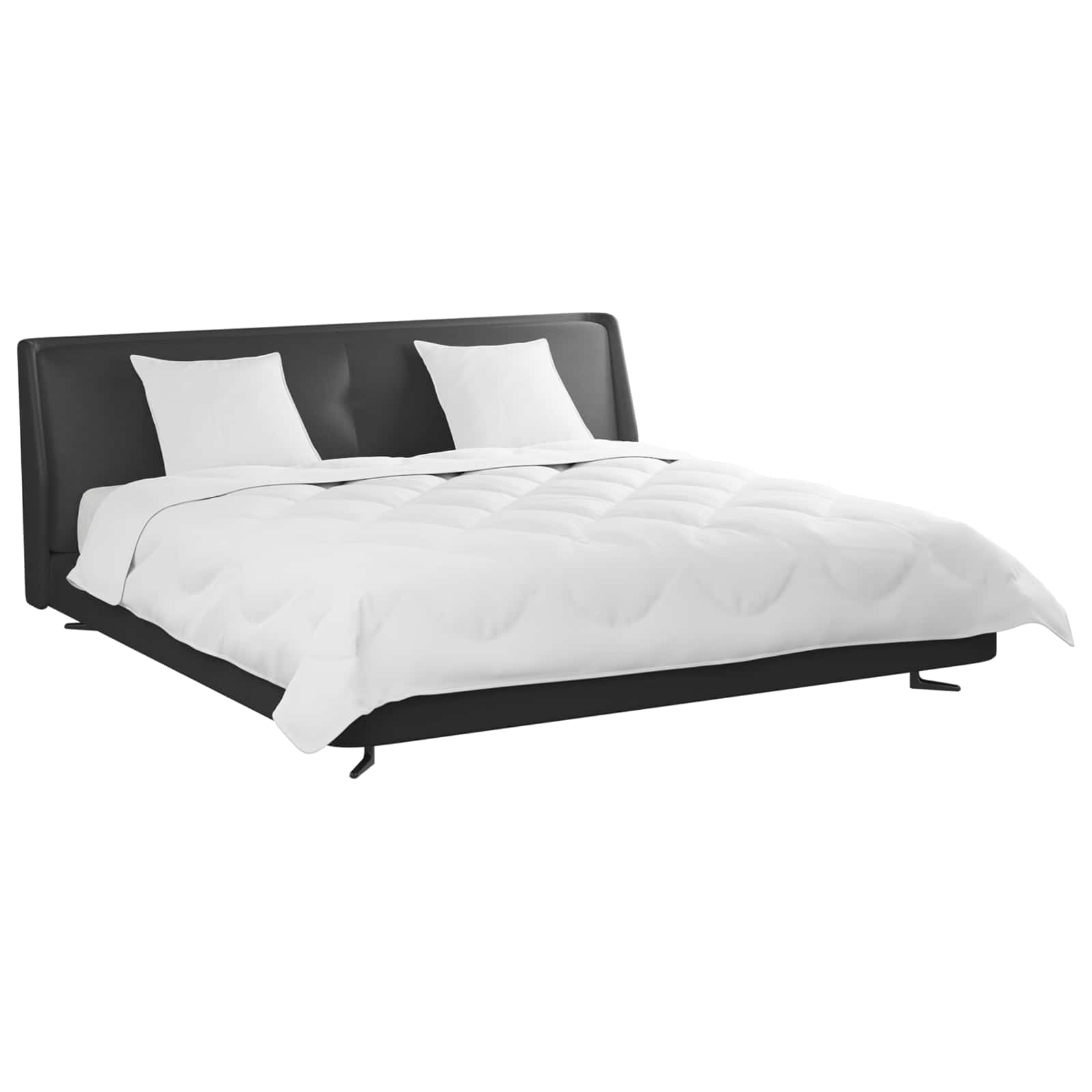 vidaXL Decke mit Kissen mit Kissen 3 pcs Weiß Mikrofaser
