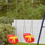 vidaXL Baby Schaukel 2 pcs Rot 36 x 43 x 42 cm Kunststoff