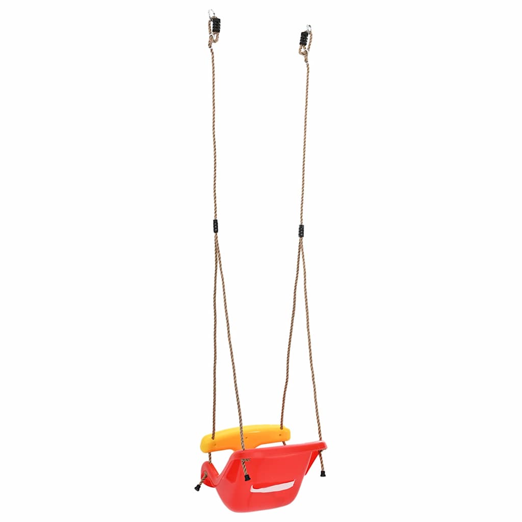 vidaXL Baby Schaukel 2 pcs Rot 36 x 43 x 42 cm Kunststoff