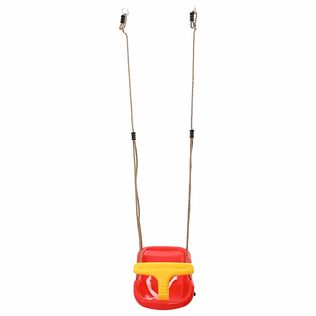 vidaXL Baby Schaukel 2 pcs Rot 36 x 43 x 42 cm Kunststoff
