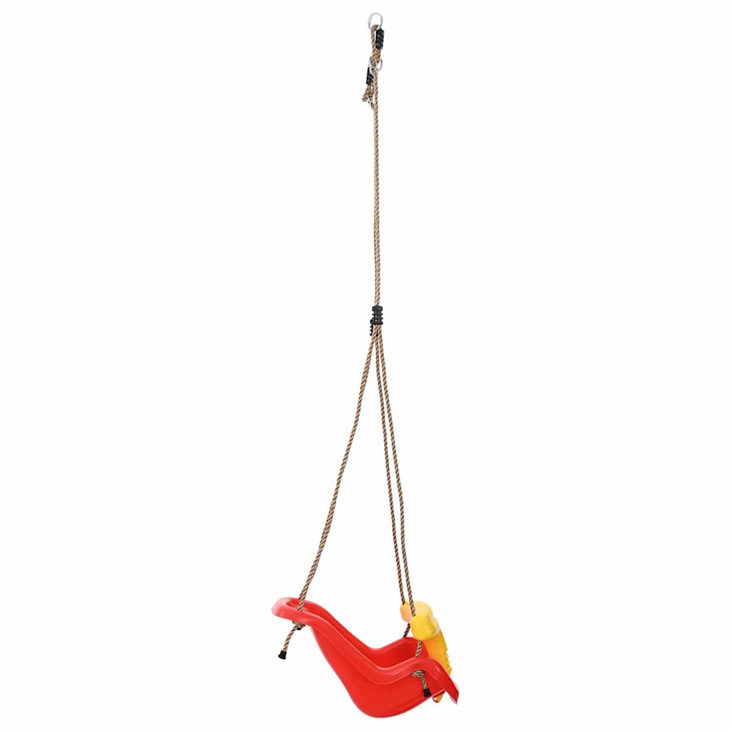 vidaXL Baby Schaukel 2 pcs Rot 36 x 43 x 42 cm Kunststoff