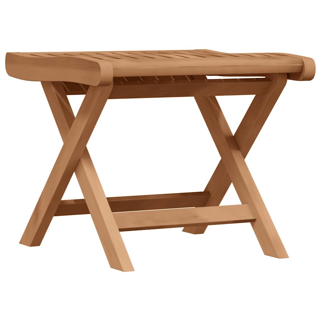 vidaXL Garten Essgruppe 4 pcs Braun Massivholz Teak