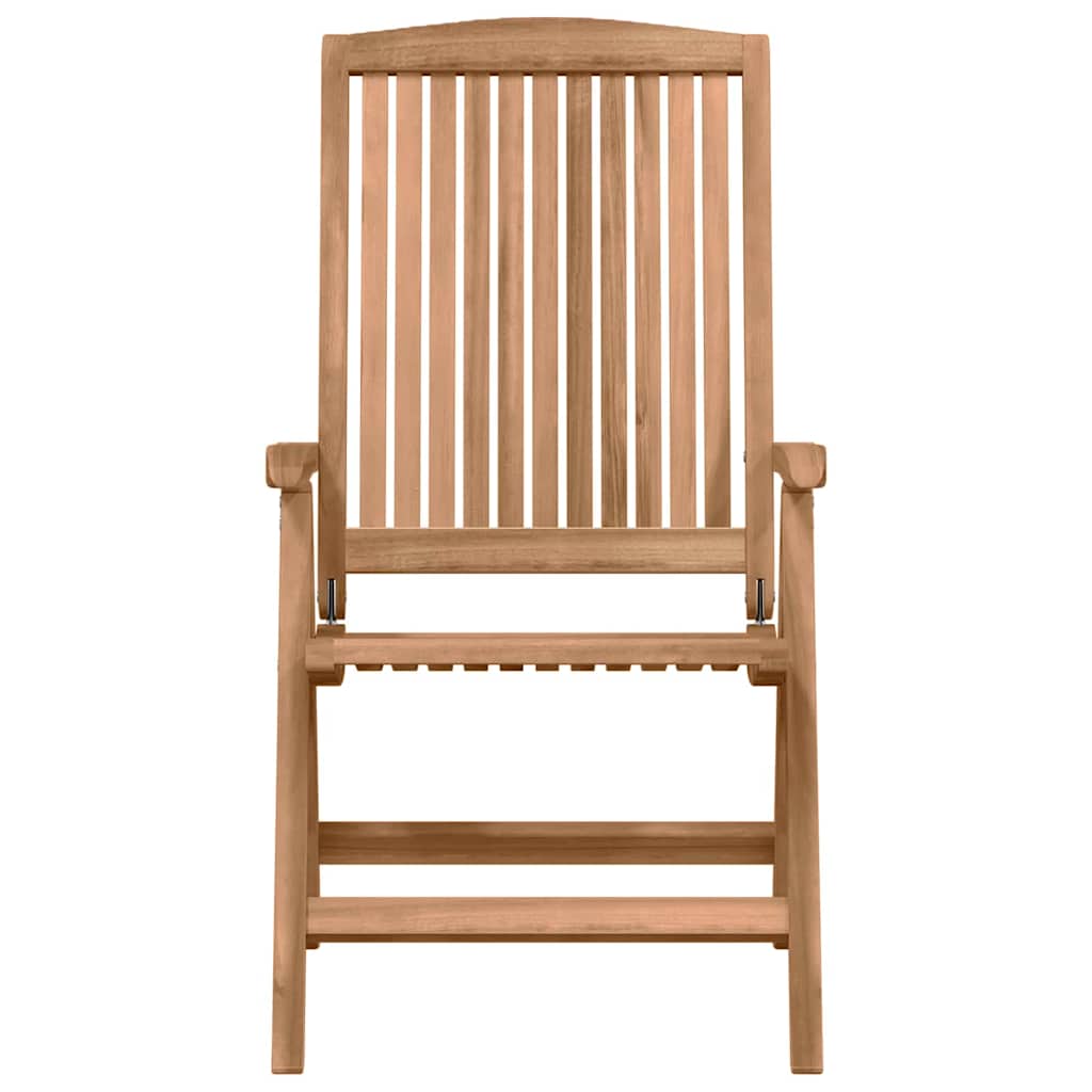 vidaXL Garten Essgruppe 4 pcs Braun Massivholz Teak