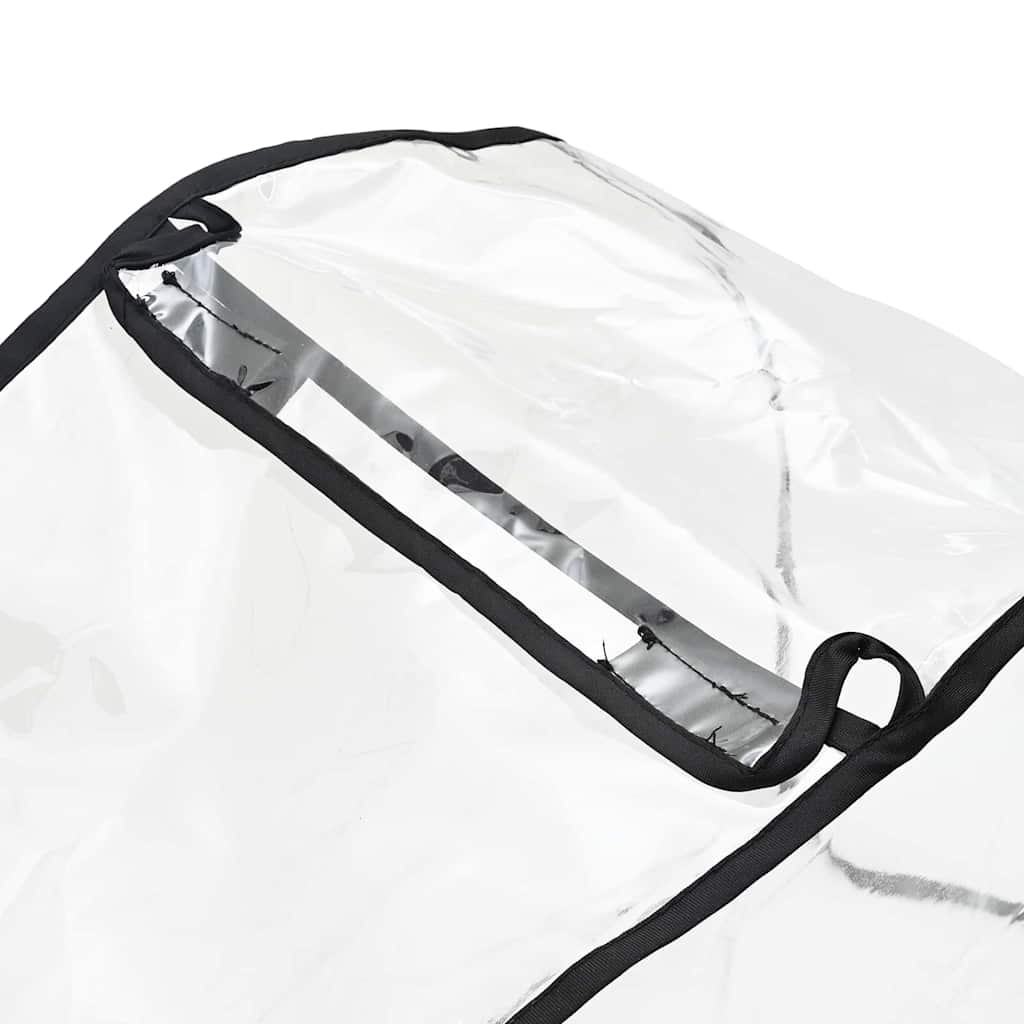 vidaXL Tier Kinderwagenabdeckung Transparent 66 x 35 x 59 cm PVC