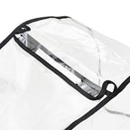 vidaXL Tier Kinderwagenabdeckung Transparent 66 x 35 x 59 cm PVC