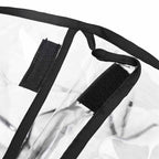 vidaXL Tier Kinderwagenabdeckung Transparent 66 x 35 x 59 cm PVC