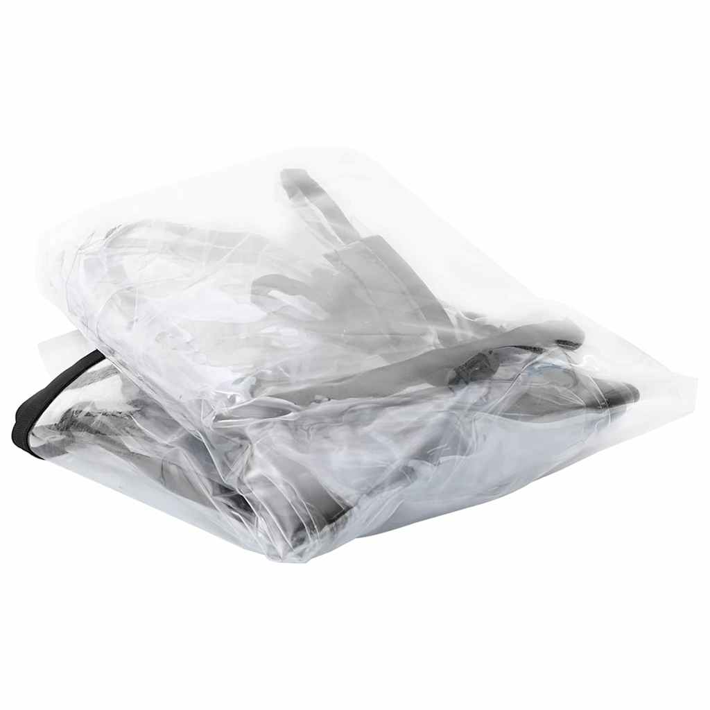 vidaXL Tier Kinderwagenabdeckung Transparent 66 x 35 x 59 cm PVC
