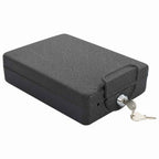 vidaXL Auto Safe mit Schloss Schwarz 22 x 16 x 7 cm Stahl