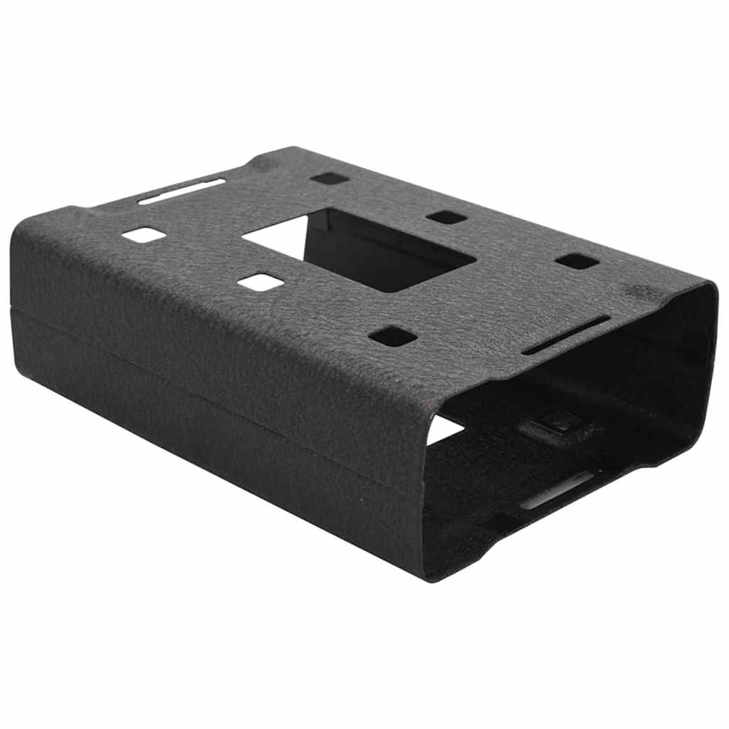 vidaXL Auto Safe mit Schloss Schwarz 22 x 16 x 7 cm Stahl