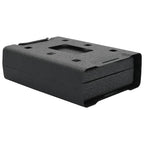 vidaXL Auto Safe mit Schloss Schwarz 22 x 16 x 7 cm Stahl