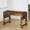 vidaXL Tischfußballtisch Geräucherte Eiche 125 x 60,5 x 80 cm