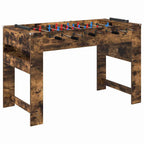 vidaXL Tischfußballtisch Geräucherte Eiche 125 x 60,5 x 80 cm