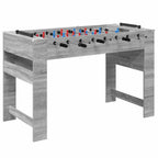 vidaXL Tischfußballtisch Graues Sonoma 125 x 60,5 x 80 cm