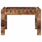 vidaXL Tischfußballtisch Altholz 125 x 60,5 x 80 cm Holzwerkstoff