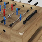vidaXL Tischfußballtisch Artisan-Eiche 125 x 60,5 x 80 cm