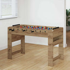 vidaXL Tischfußballtisch Artisan-Eiche 125 x 60,5 x 80 cm