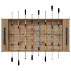 vidaXL Tischfußballtisch Artisan-Eiche 125 x 60,5 x 80 cm