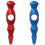 vidaXL Tischfußball Spieler 22 pcs Blau und Rot 2,4 x 2,1 x 9,7 cm PP