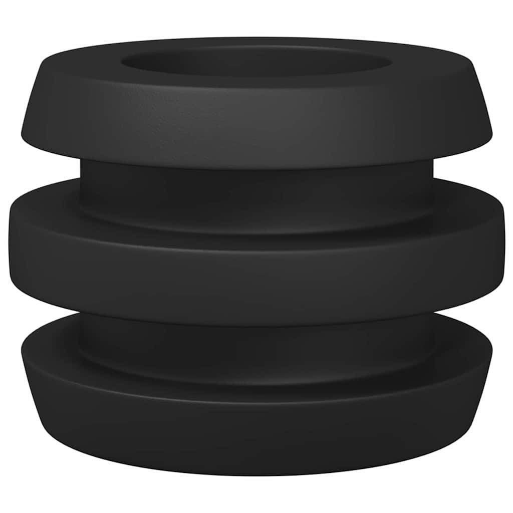 vidaXL Fußballtisch-Bumper 16 pcs Schwarz 3 x 3 x 2 cm TPE