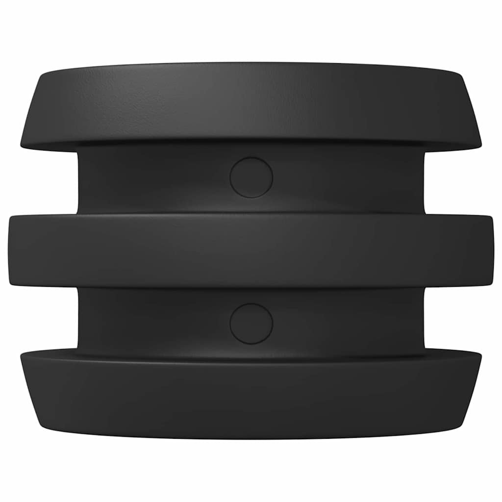vidaXL Fußballtisch-Bumper 16 pcs Schwarz 3 x 3 x 2 cm TPE