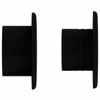 vidaXL Tischfußball Tisch-Stopper 10 pcs Schwarz 3 x 3 x 1,4 cm HIPS
