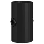 vidaXL Tischfußball Tisch-Stopper 10 pcs Schwarz 1,7 x 1,7 x 3,2 cm PP