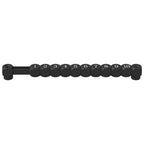 vidaXL Fußballtischzähler 2 pcs Schwarz 30 x 2,2 x 2,9 cm HIPS