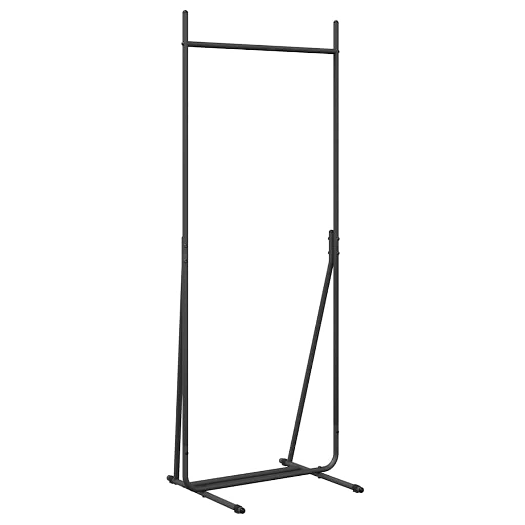 vidaXL Kleiderständer Schwarz 62 x 48 x 158 cm Stahl