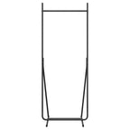 vidaXL Kleiderständer Schwarz 62 x 48 x 158 cm Stahl