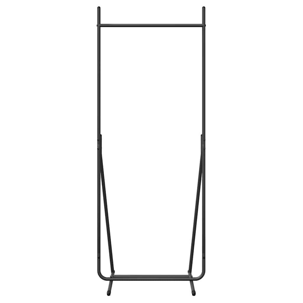 vidaXL Kleiderständer Schwarz 62 x 48 x 158 cm Stahl