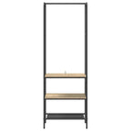 vidaXL Kleiderständer Sonoma-Eiche 60 x 30 x 171 cm Holzwerkstoff