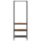 vidaXL Kleiderständer Geräucherte Eiche 60 x 30 x 171 cm Holzwerkstoff
