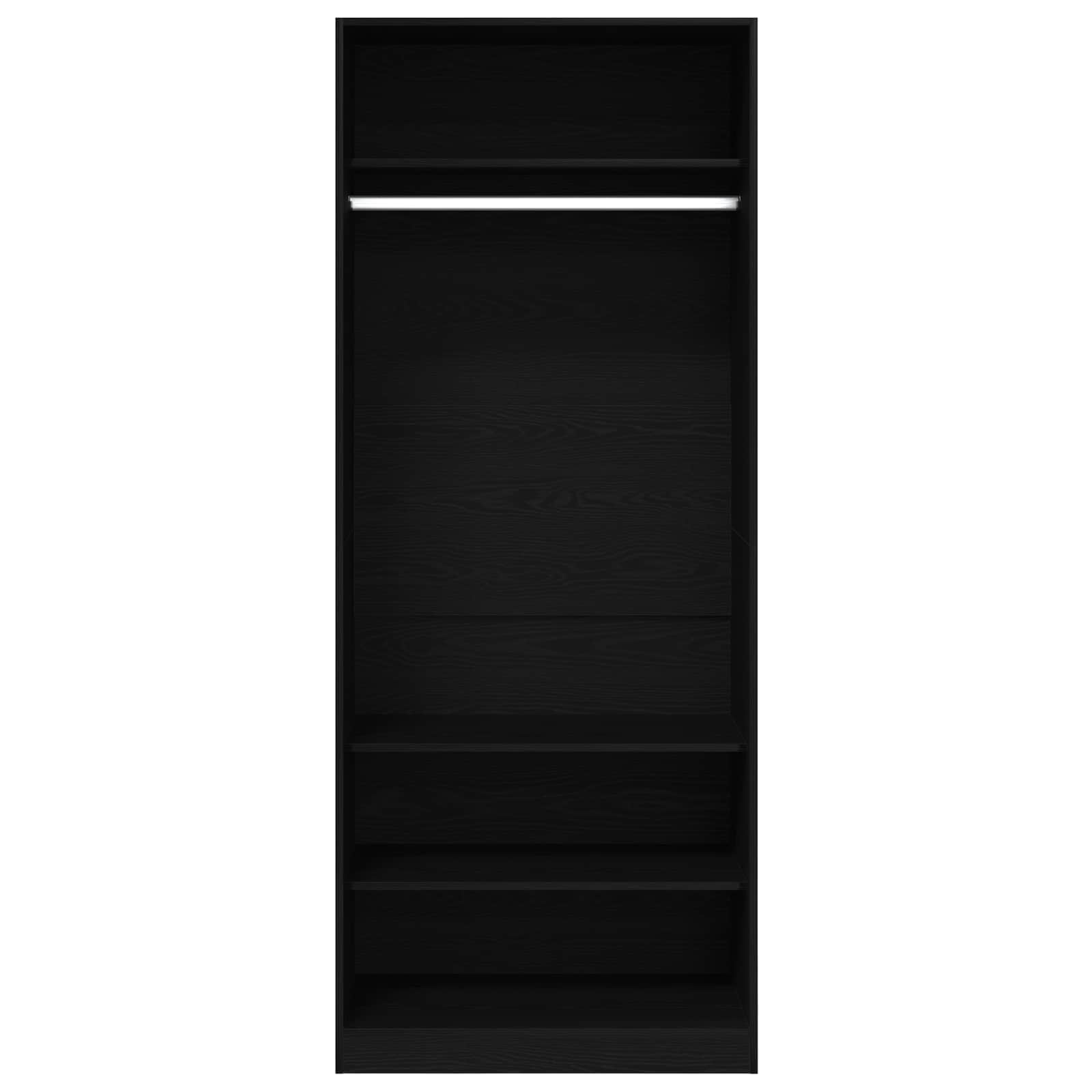vidaXL Kleiderschrank Artisan-Eiche 80 x 50 x 200 cm Holzwerkstoff