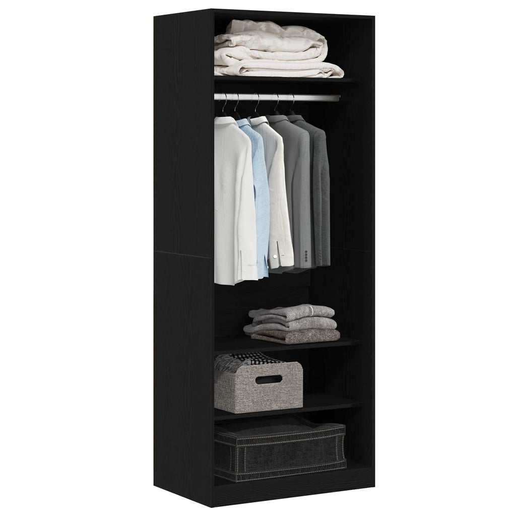 vidaXL Kleiderschrank Artisan-Eiche 80 x 50 x 200 cm Holzwerkstoff
