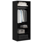 vidaXL Kleiderschrank Artisan-Eiche 80 x 50 x 200 cm Holzwerkstoff