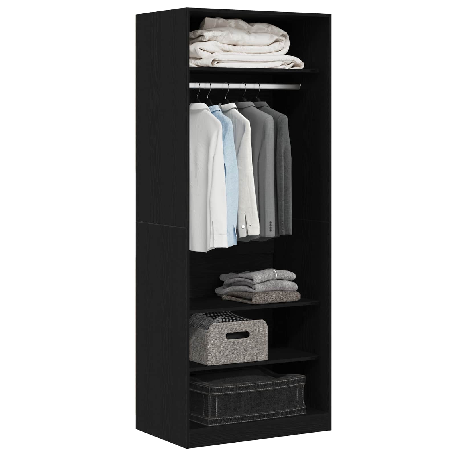 vidaXL Kleiderschrank Artisan-Eiche 80 x 50 x 200 cm Holzwerkstoff