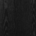 vidaXL Kleiderschrank mit Regal Schwarz Eichen-Optik 80 x 50 x 200 cm