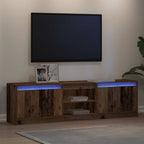vidaXL TV-Einheiten 2 pcs Braun 180 x 34 x 50 cm Holzwerkstoff