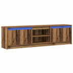 vidaXL TV-Einheiten 2 pcs Braun 180 x 34 x 50 cm Holzwerkstoff