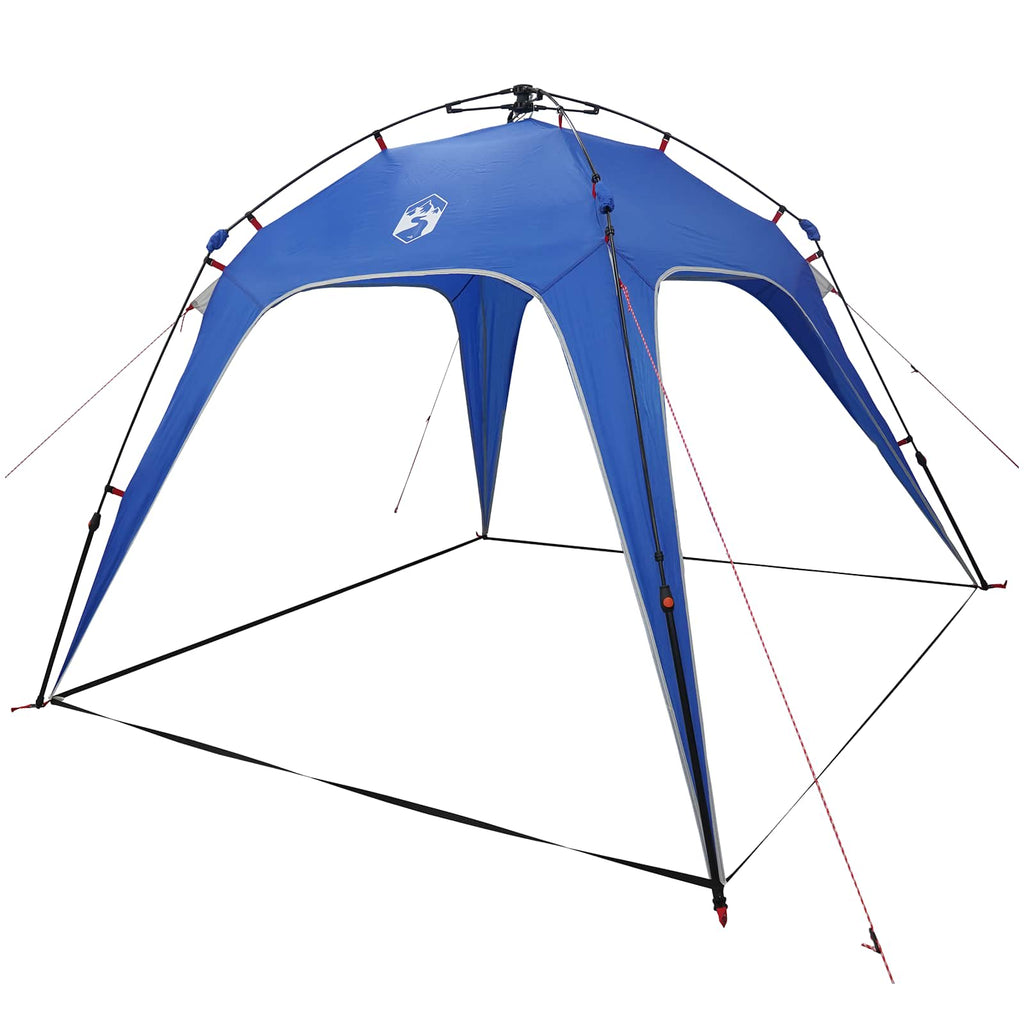 vidaXL Sofortzelt für 4 Personen mit Schnellverschluss Azure Blau