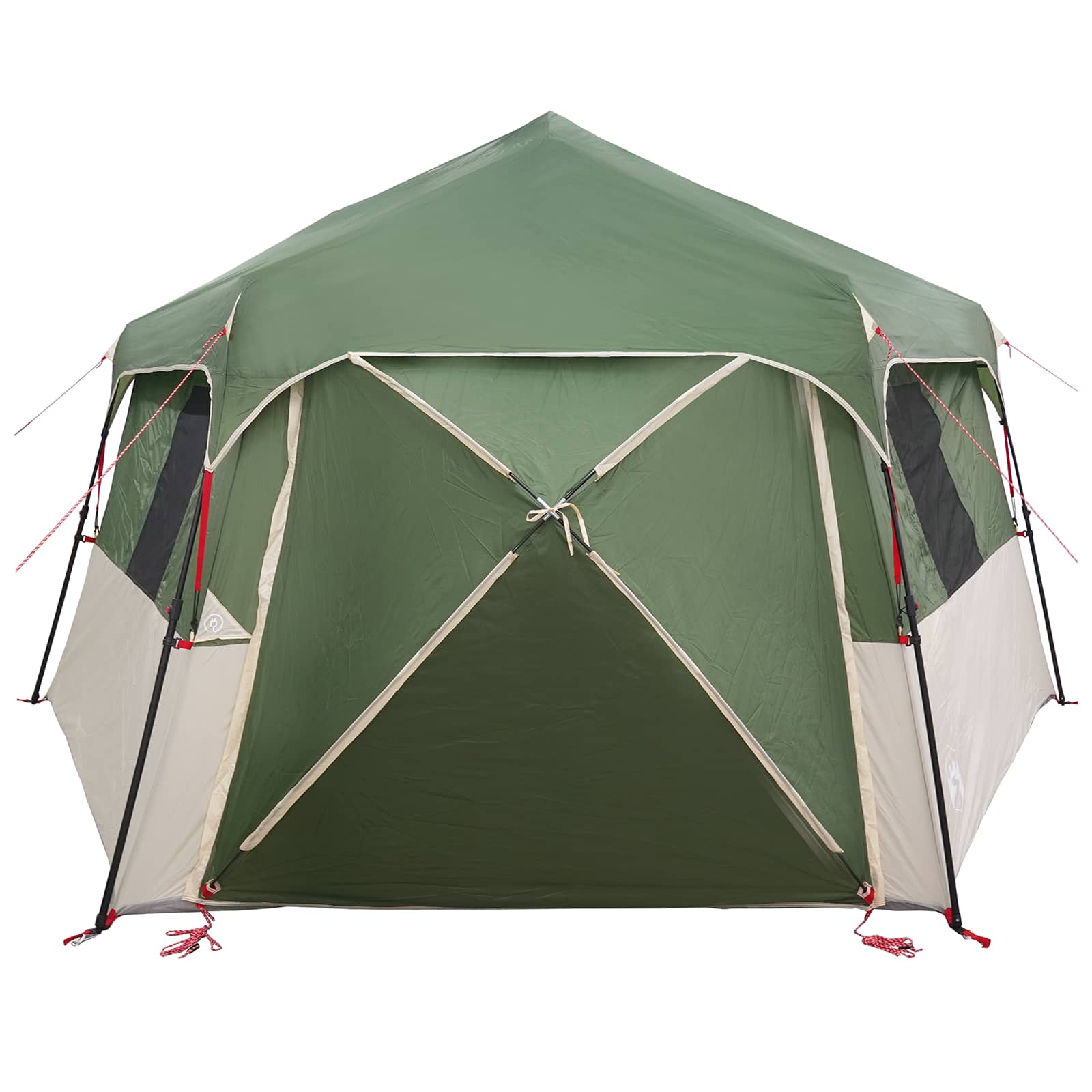 vidaXL Schnell aufbaubares Zelt mit Regenschutz für 12 Personen und schnellen Abbau