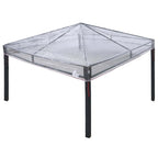 vidaXL Ersatzbezug für Pavillon Transparent 300 x 300 x 26 cm PVC