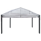 vidaXL Ersatzbezug für Pavillon Transparent 300 x 300 x 26 cm PVC