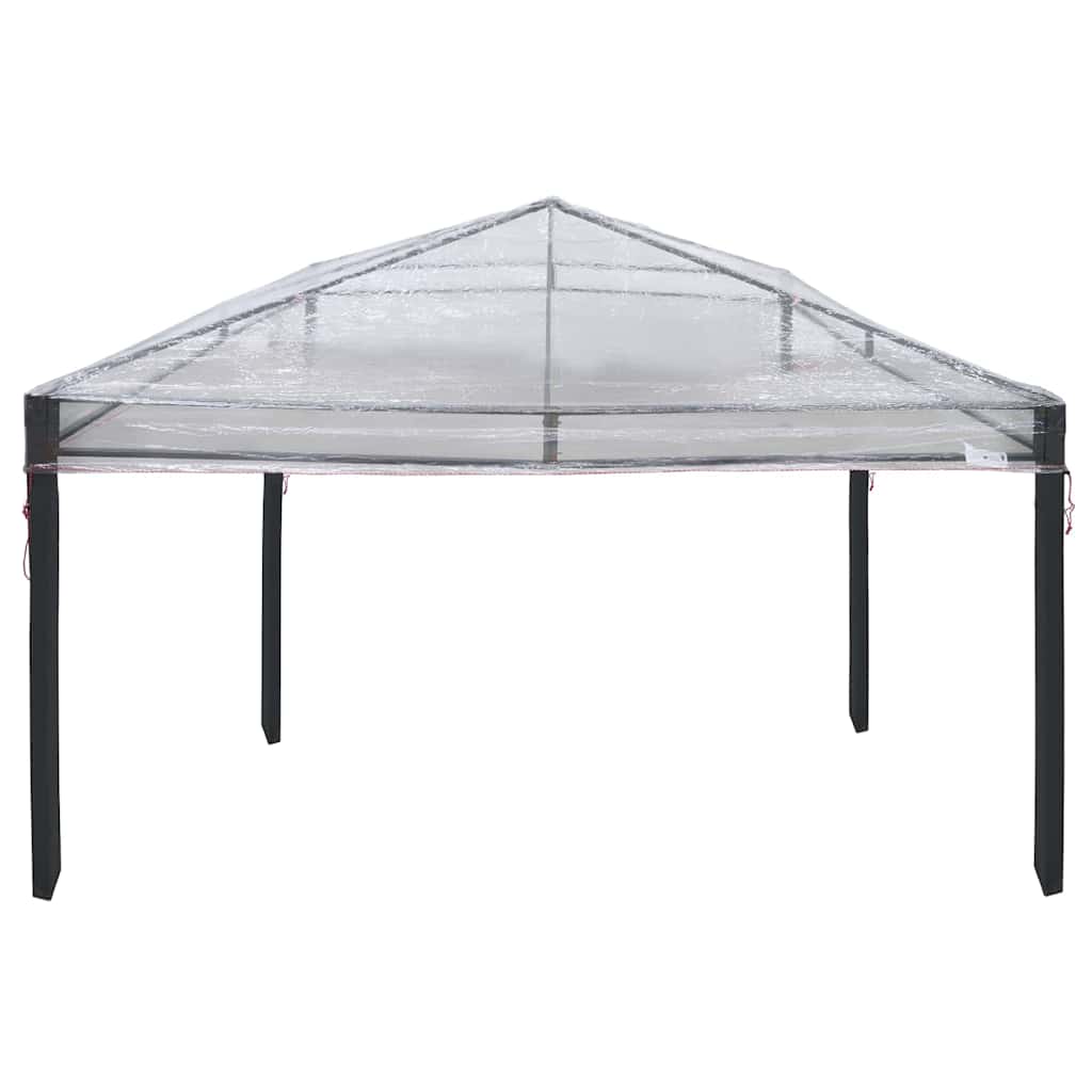 vidaXL Ersatzbezug für Pavillon Transparent 300 x 300 x 26 cm PVC