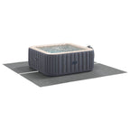 vidaXL Bodenfolie für Pools Hellgrau 274 x 274 x 0,1 cm Vliesstoff