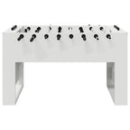 vidaXL Tischfußballtisch Weiß 146,5 x 74 x 85 cm Holzwerkstoff