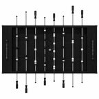 vidaXL Tischfußballtisch Schwarze Eiche 146,5 x 74 x 85 cm
