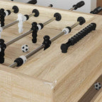 vidaXL Tischfußballtisch Sonoma-Eiche 146,5 x 74 x 85 cm Holzwerkstoff